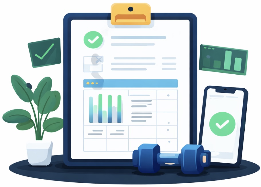 Coach creating training program interface